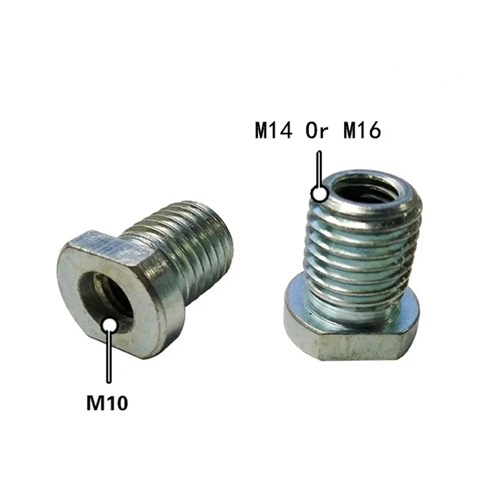 Imagem -05 - Conector do Conversor de Moedor de Ângulo Disco de Corte Lâmina de Serra Adaptador de Máquina de Polimento Rosca M10 a M16