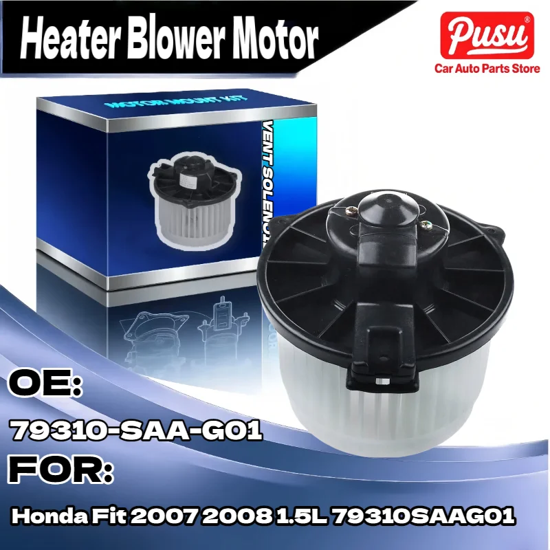 

Front Heater Blower Motor w Fan Cage 79310SAAG01 for Honda Fit 2007 2008 1.5L