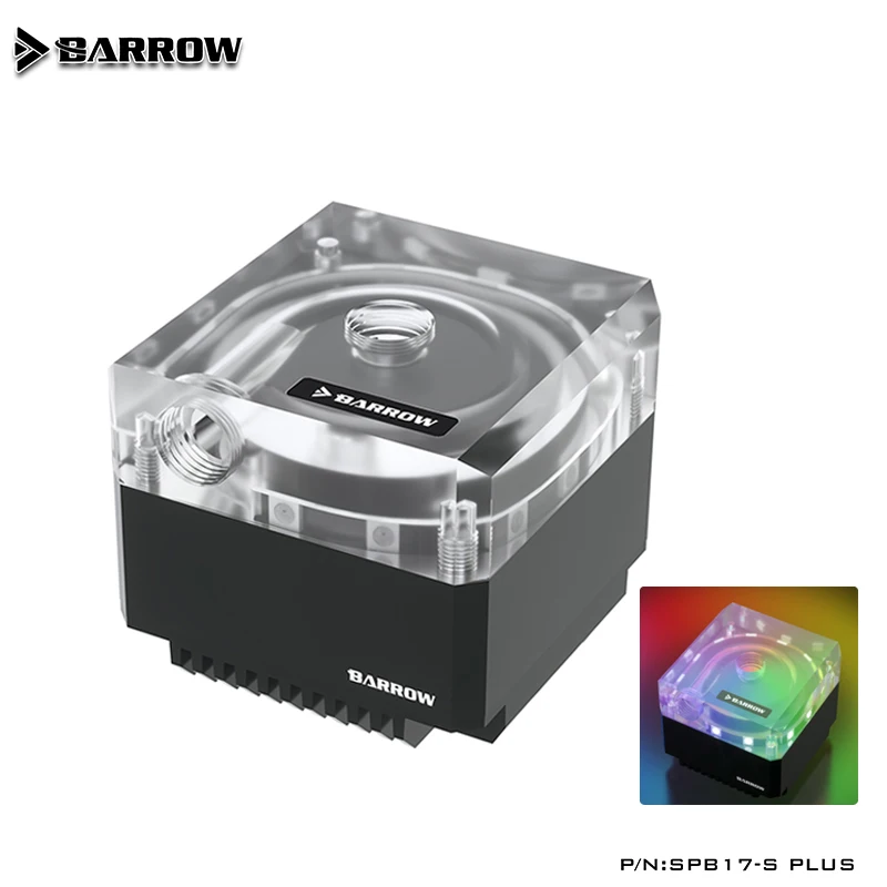 

Barrow 17W DDC PWM Pump Control Speed Maximum Flow Lift 5.5 Meters 960L/H 4000RPM Regulation Pump use for Acrylic Water Tank