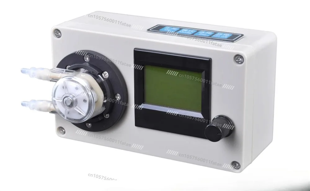 

W006 Low Flow Peristaltic Pump Adjustable Speed Timing Quantitative Dosing Pump High Precision Liquid Titration Metering Pump
