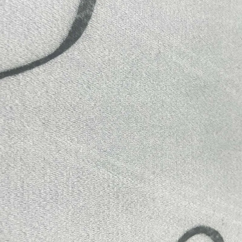 Modern Light Luxury Living Room Large Area Carpet Gray Minimalist Line Decorative Carpet Comfortable Short-hair Easy To Care Rug