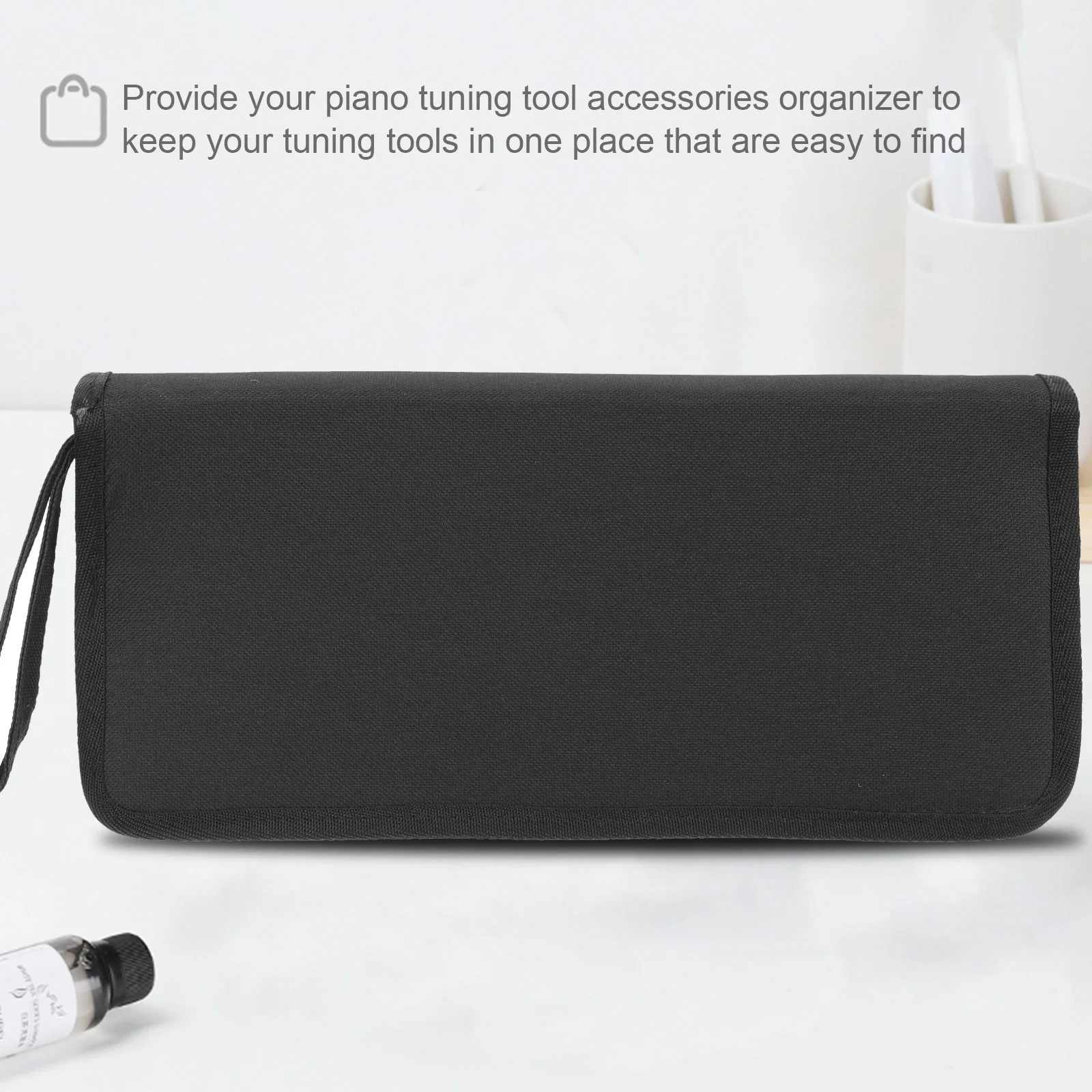 Piano Storage Bag Vessel Tools Canvas Reusable Toolbox Tuning Organizer Supplies Container