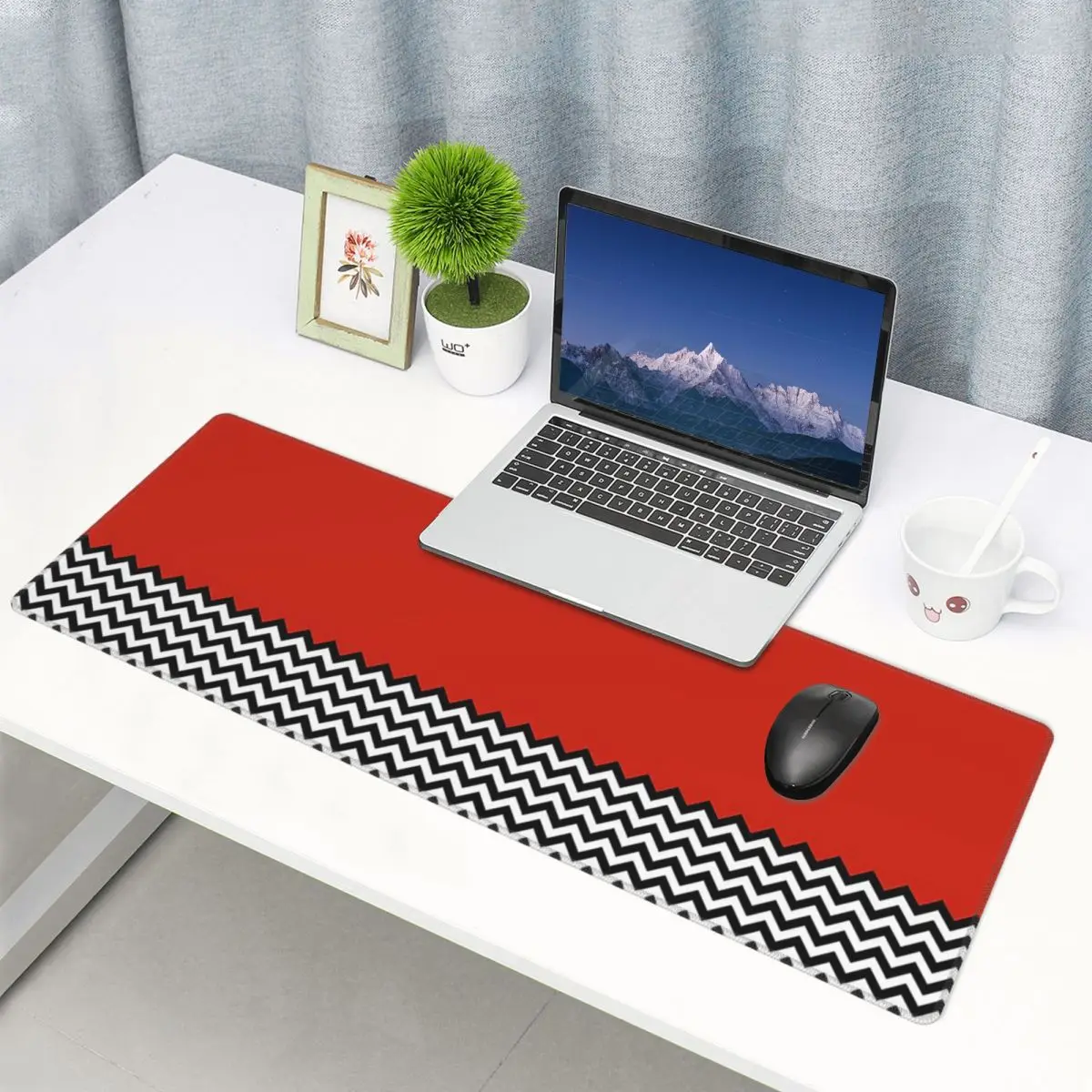 Large Mouse Pad Black Lodge Twin Peaks Inspired Graphic Gamer PC Laptop Mats Keyboard Carpet Computer Gaming Office Desk Mat