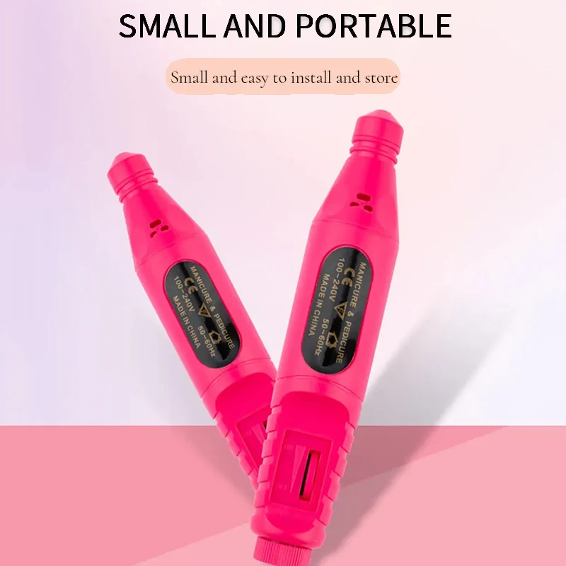 20000 U/min elektrische USB-Nagel bohrmaschine profession elle Maniküre Pediküre Bohrer Set mit Nagel bohrern Polier geräte Werkzeuge