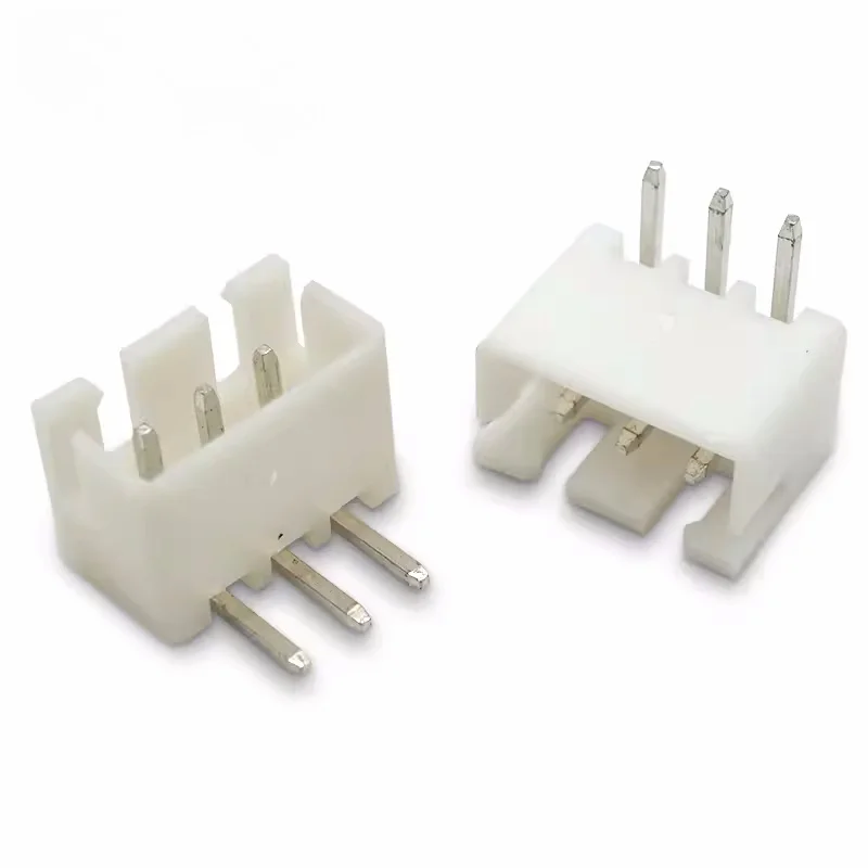 50Pcs XH 2.54 PH2.0 2P 3P 4P 5P 6P 7P 8P 9P 10P 12Pin Right Angle Male Plug Electrical Wire Connector Pin Header