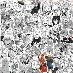 10/30/73pcs Funny Anime Delicious in Dungeon Stickers Cute Black and White Graffiti Decals Phone Laptop Luggage Cartoon Sticker