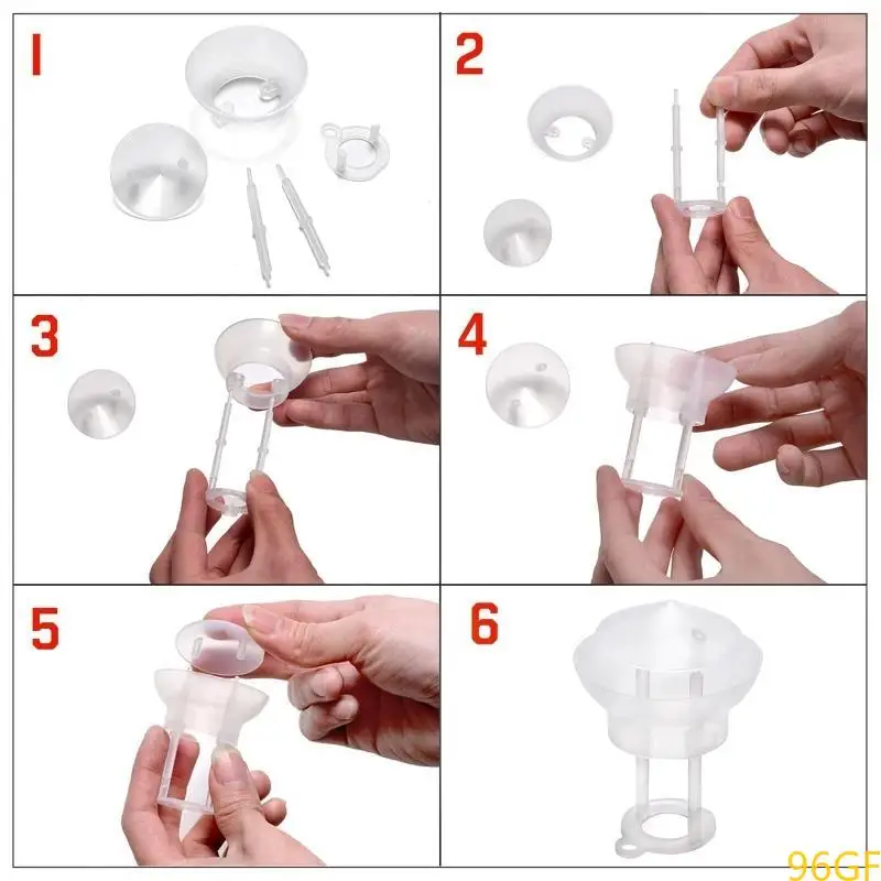 96gf Mini Maker Fogger Atomizzatore Ultrasutico Atomizzatore Spasso guardia Ceramica Diffusore Diffusatore Parti fai -da