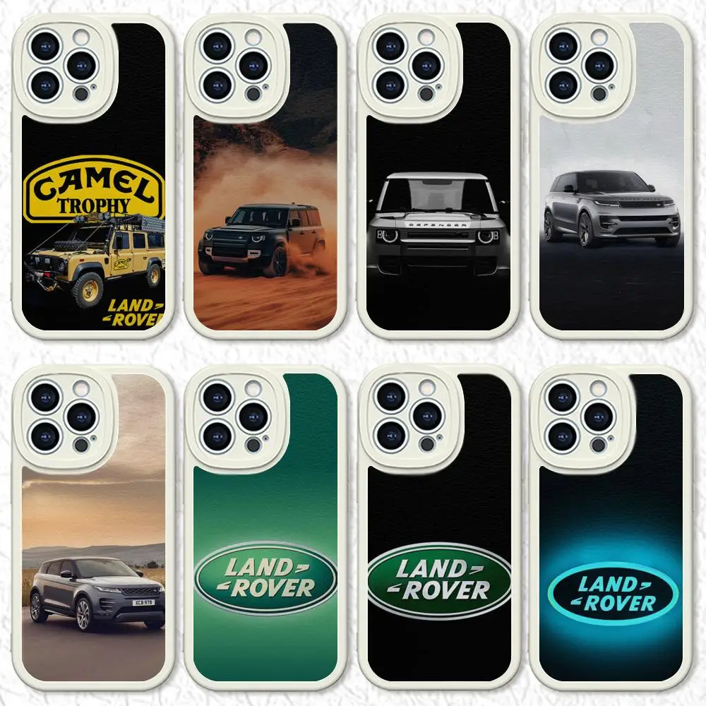 The Cars L-Land R-Rovers-or MAISTO Phone Case Lambskin Case For Iphone 16 15 14 13 11 12 Pro Max Xr X Xs 8 7 Plus