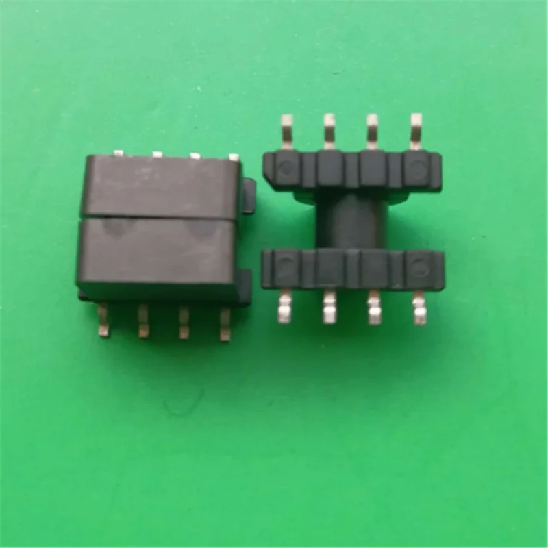 EP7 soft core PC44 material  and EP7 SMD bobbin horizational 4+4 pins 15 sets/lot