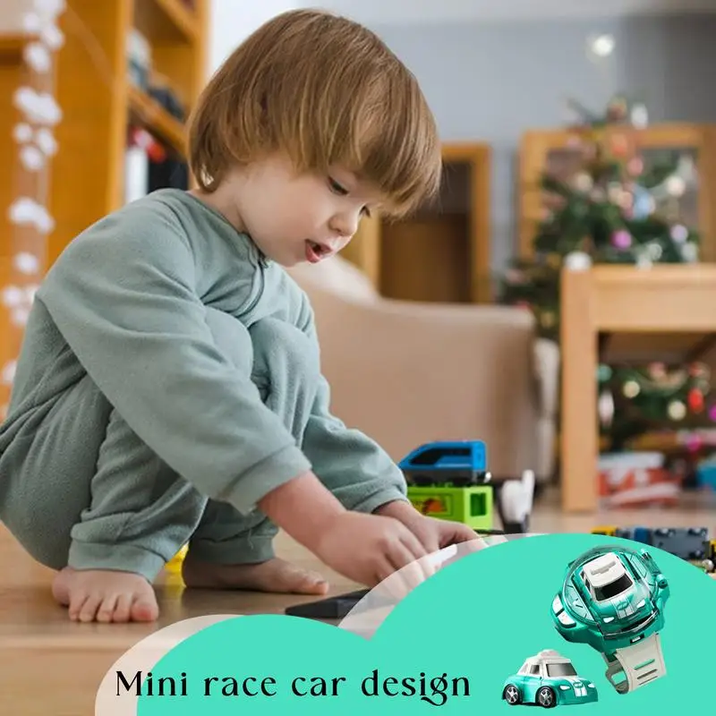Car Watch Toy 2.4GHZ Remote Control Vehicles Toy For Kid RC Race Car Toy For Indoor Outdoor Floor Carpet Or Grass