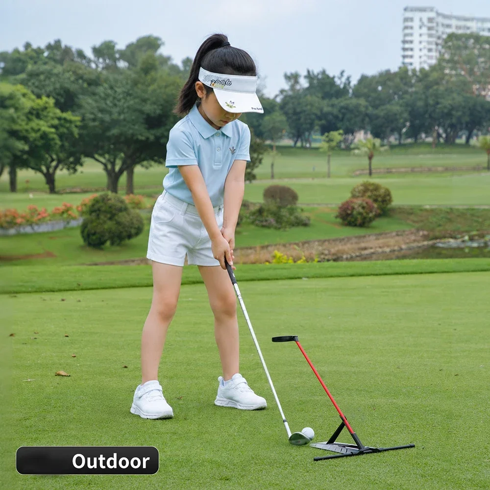 PGM Golf Swing Alignment Rod, Alignment Stick Holder, Swing Practice Board, Swing Angle, Posture Adjustment Aid