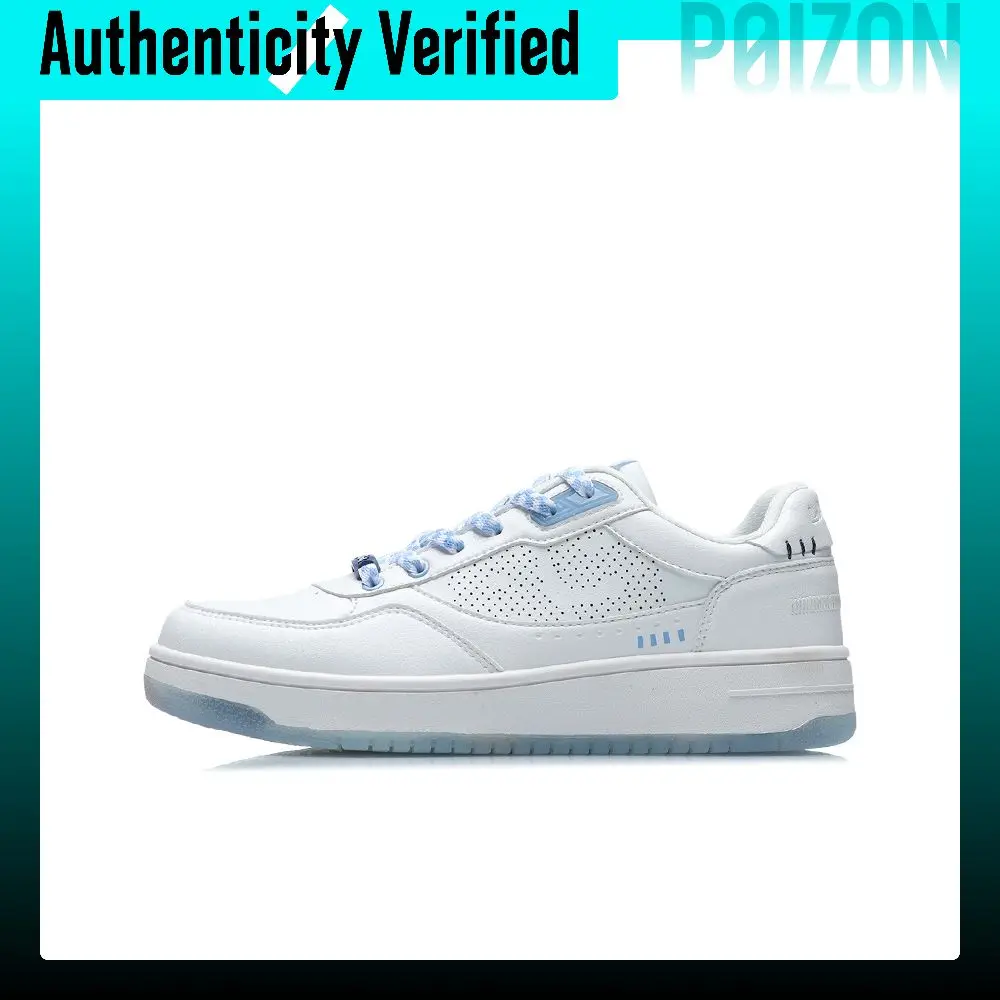 Li-Ning Disney Skate Shoes Men's Low-top White/Blue AGCR203-2