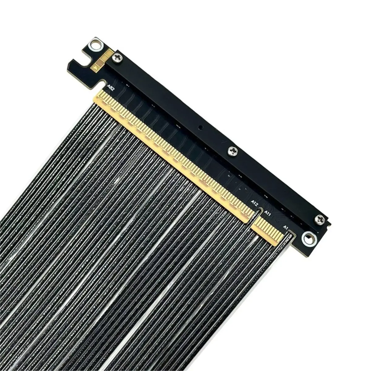 618 Mega Sale PCIE 5.0 X16 Graphics Card Extension Cable GPU 512G for Chassis Server NVIDIA RTX50 AMD RX90 20CM