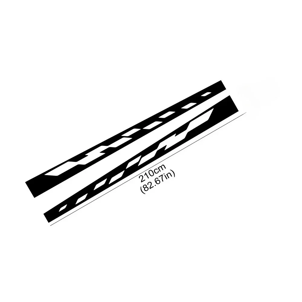 2 stücke Auto Körper Seite Streifen Aufkleber Vinyl Auto Aufkleber Geeignet Für Alle Auto Seite Trim Aufkleber Auto Außen Zubehör