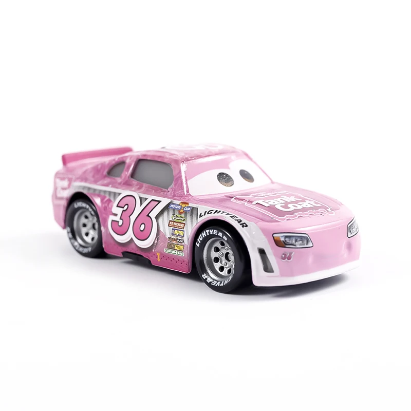 Disney Pixar Cars 3 Lightning McQueen No. 36 Axelrod Mater Miss Mother Diecast Vehicle Metal Alloy Kid Toys Christmas Gift