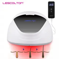 Lescolton Laser Hair Growth Helmet 80 Laser Diodes Hair Growth Cap LLLT Hair Loss Treatments for Men and Women
