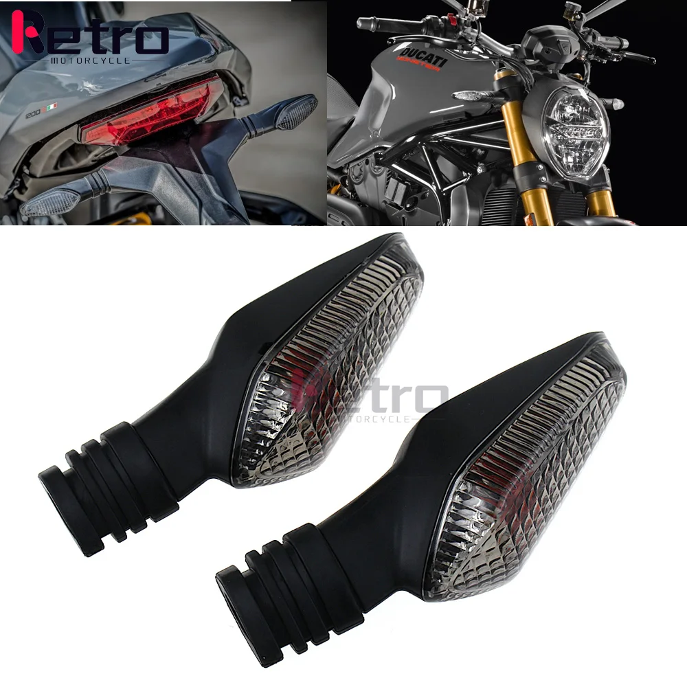 Blinker Lamp Front/Rear Turn Signal Indicator Light for DUCATI Monster 695 696 796 821 1100/S/EVO 1200 Motorcycle Accessories