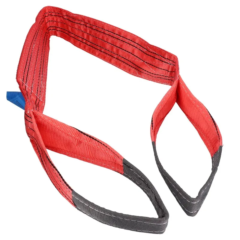 

For Electric Power For Machinery For Transportation Hoist Sling Lifting Sling Strap 120mm / 4.7in Width PES Loop Lift Sling