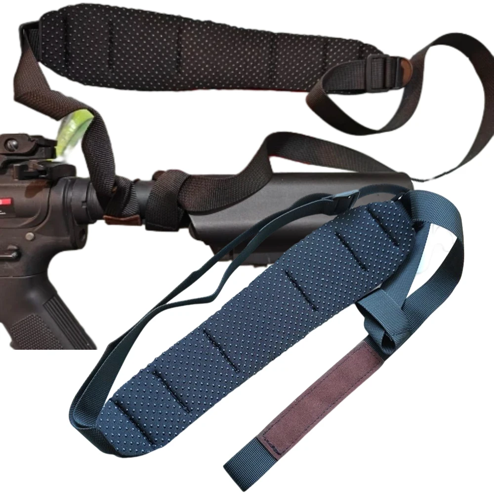 Hunting Adjust Stretching Airgun Buddy Rifle Sling Swivels Belt Shoulder Strap Gun Rope for Huntingu Shooting Air Rifle Shotgun