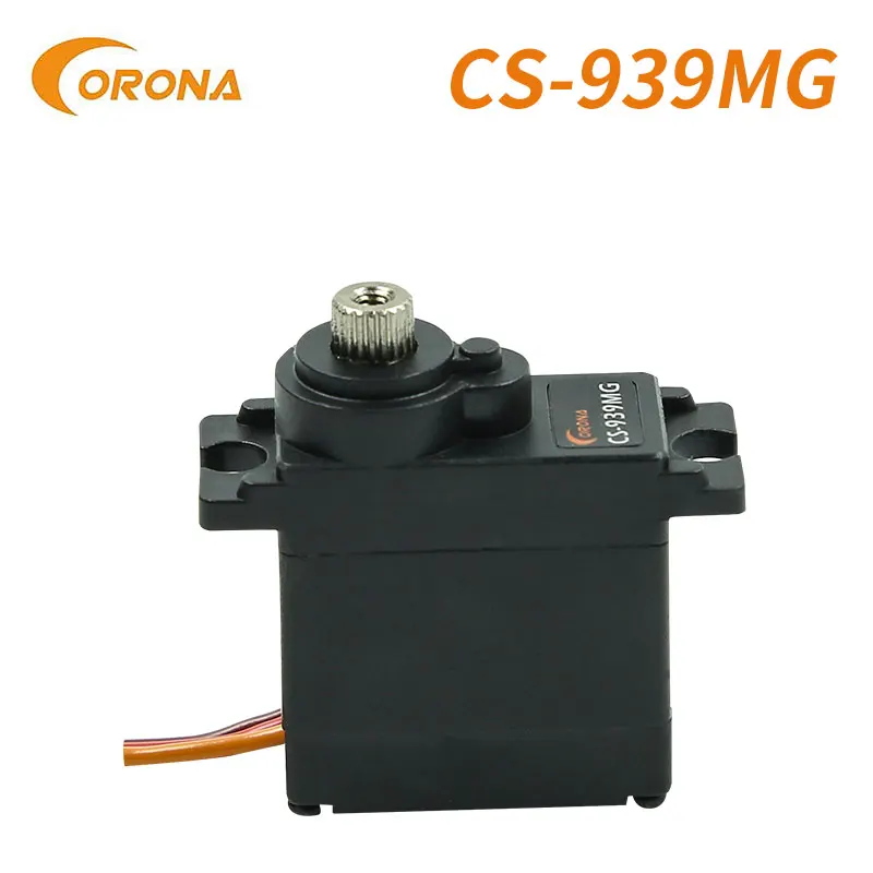 Corona CS939MG 9g Analoges Metallgetriebe-Servo, 2,28 kg.cm Drehmoment, für RC-Flugzeug-, Hubschrauber- und Robotermodelle, Ersatzteile – Detail 4