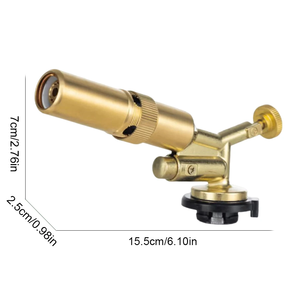 Draagbare Gastoorts 1300 Graden Vlampistool Butaan Fakkel Verstelbare Vlam Vlam Butaan Brander Outdoor Camping BBQ Aansteker