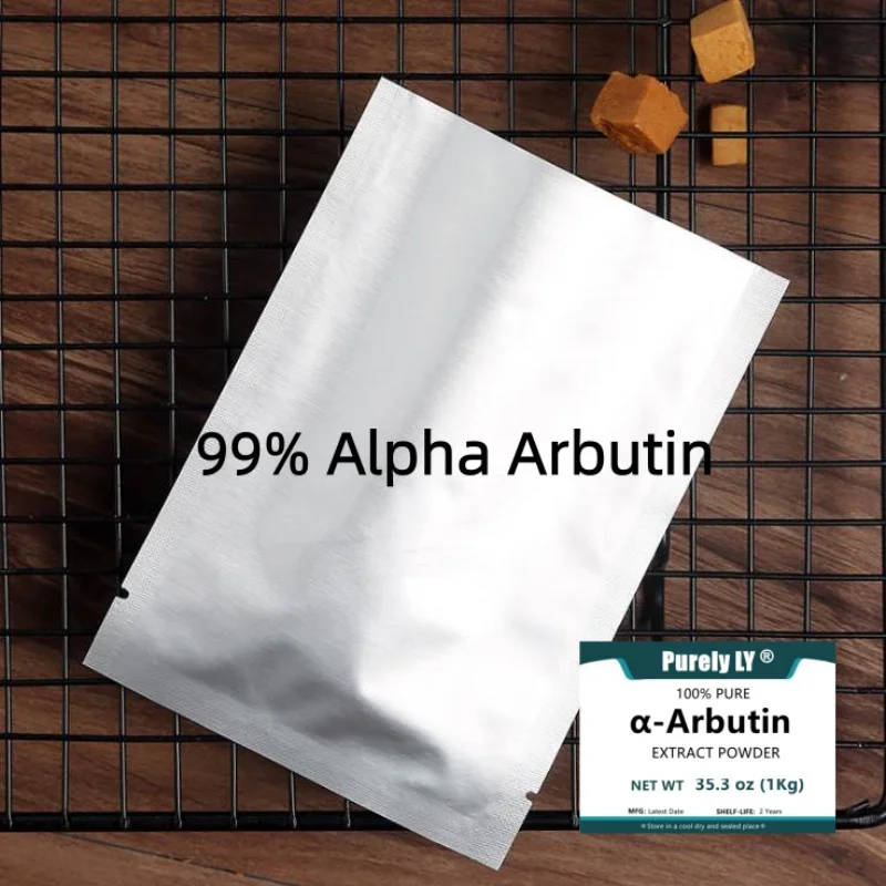 

99% арбутин, пакеты из алюминиевой фольги Silver Dumb - пакетик для пищевых продуктов, мешочек для порошка, отбеливание кожи