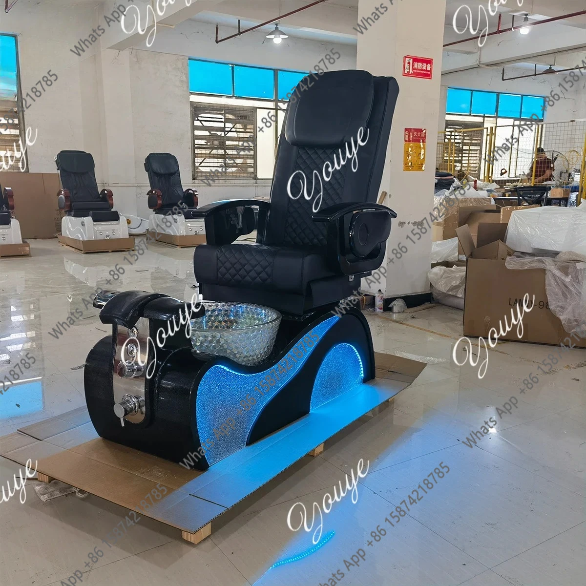 J Salon Chairs Pedicure Chair SPA Furniture Electric Massage Chair Nail Sofa Bed Couch Couches Foot Bath Foot Soaking
