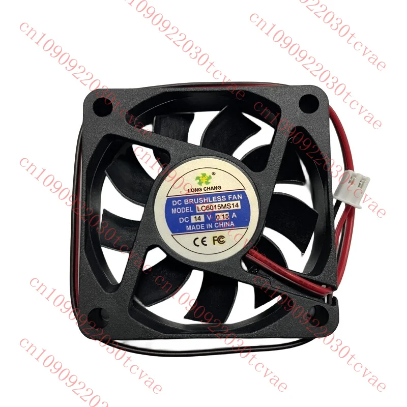 

Новый 2PIN LC6015MS14 14 В 0,15 А 6015 6 см блок питания охлаждающий вентилятор