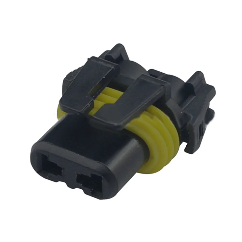 

5/10/20/50/100sets 2pin waterproof HID controller plug DJ9006 xenon lamp electrical wire connector 12059183