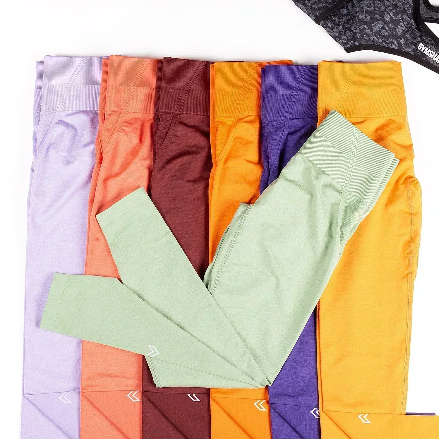 Mallas sin costuras sin esfuerzo para mujer, pantalones de Yoga de cintura alta para entrenamiento, ropa de gimnasio a tope, ropa deportiva activa, medias de Pilates