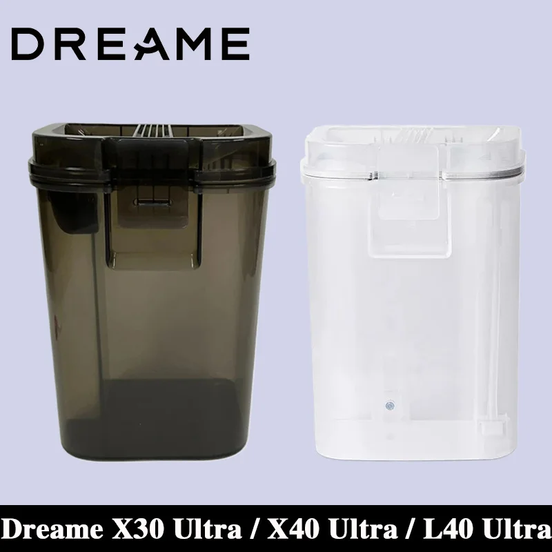الأصلي Dreame X40 Ultra / X40 Pro / L40 Ultra / X30 Ultra أجزاء المكنسة الكهربائية خزان المياه النظيفة ملحقات خزان الصرف الصحي