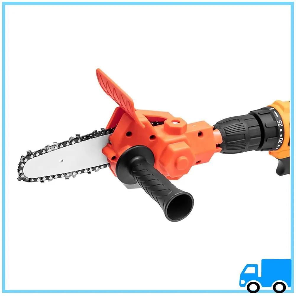 

Новейший преобразователь электрической дрели в электрическую пилу с 4-дюймовой цепной мини-ручной цепной пилой, конверсионный кронштейн