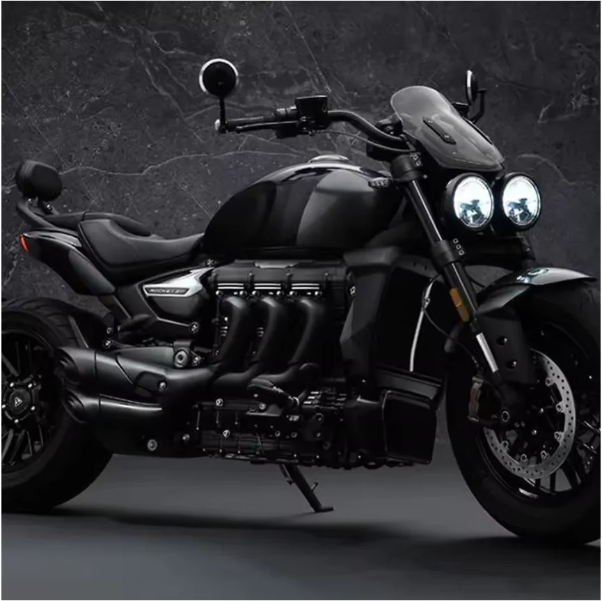 

For Rocket 3 Street Triple S 765 765RS 765R Trident 660 Speed Triple 1200RS 1200RR Motorcycle Handlebar Rearview Bar End Mirrors