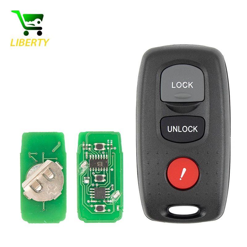 

Liberty Car Remote Control Key OUCG8D-320A/325A-A 313.8MHZ for Mazida 2002 2003 2004 2005 2006 MPV 2.5 Vehicle Replacement Keys