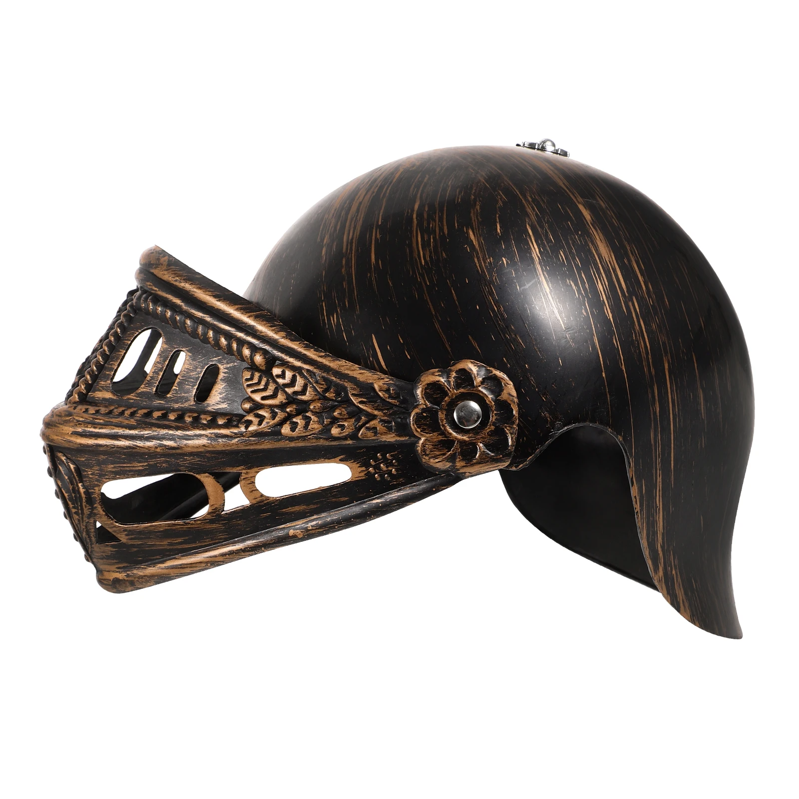 

Kids Soldier Performance Hat Roman Breathable Plastic Material Cosplay Accessory Carnival Prop Decorative Headgear Party