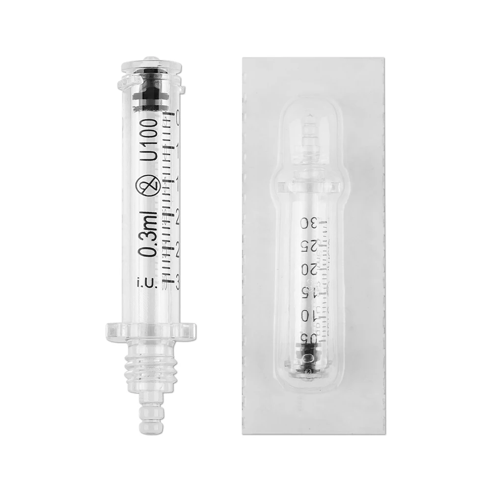 0.3ml/0.5ml Ampoule Head Cartridge for Hyaluron Pen Mesotherapy Hyaluronic Acid Pen Anti Wrinkle Lip Injection Mesosun