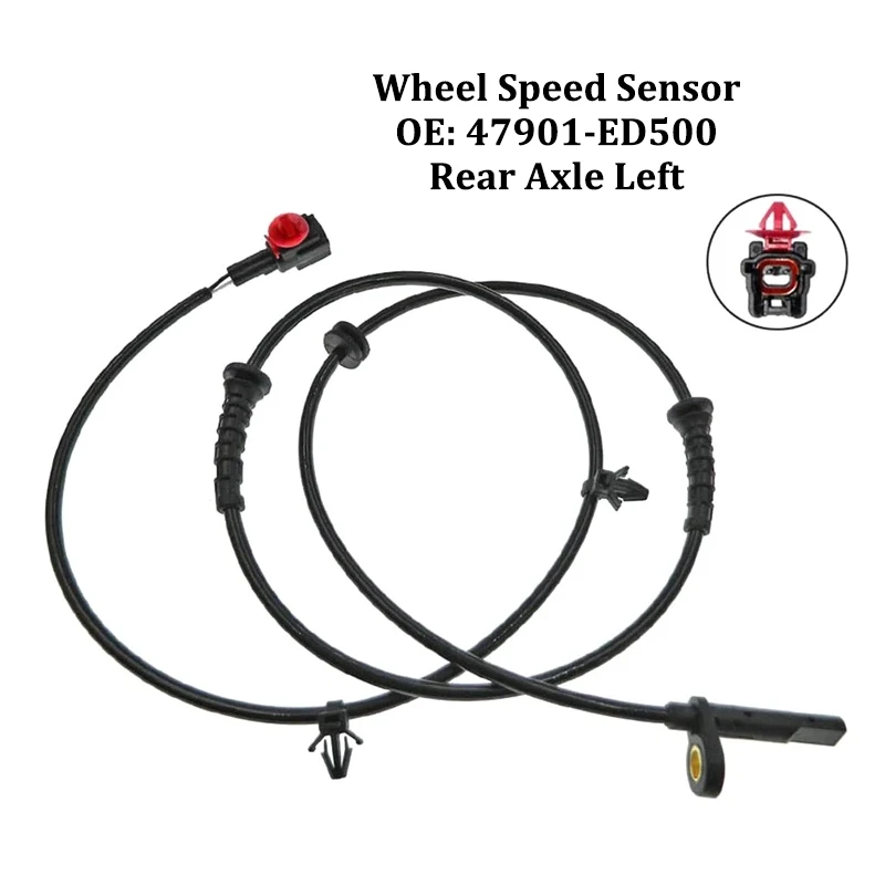 

47901-ED500 Датчик скорости заднего моста слева для Nissan TIIDA Hatchback (C11) седан (SC11) Ford 1.6L 1.8L 47901ED500 2007-2012 гг.