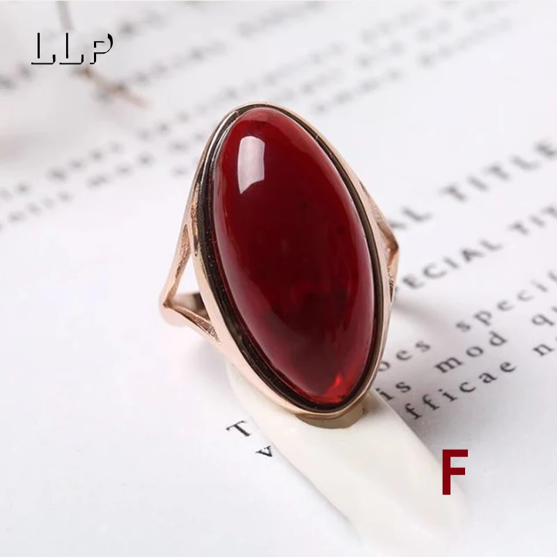 خاتم من الكهرمان الطبيعي مصنوع يدويًا من الأحجار الكريمة الحقيقية مع بريق طبيعي هدية مجوهرات أنيقة للارتداء اليومي #6