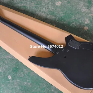 Direct from the 5 string factory active captain low electric matte black bass guitar left hand can be customized for free shipping Main Sales Cannhoto Guitar - №6