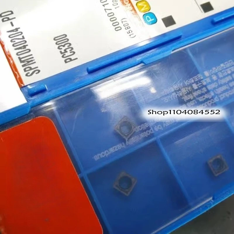 100% Genuine Korean CNC Carbide Inserts SPMT040204 SPMT040204-PD PD PC5300 PC3500 PC3700 PC5335 Quality Assurance