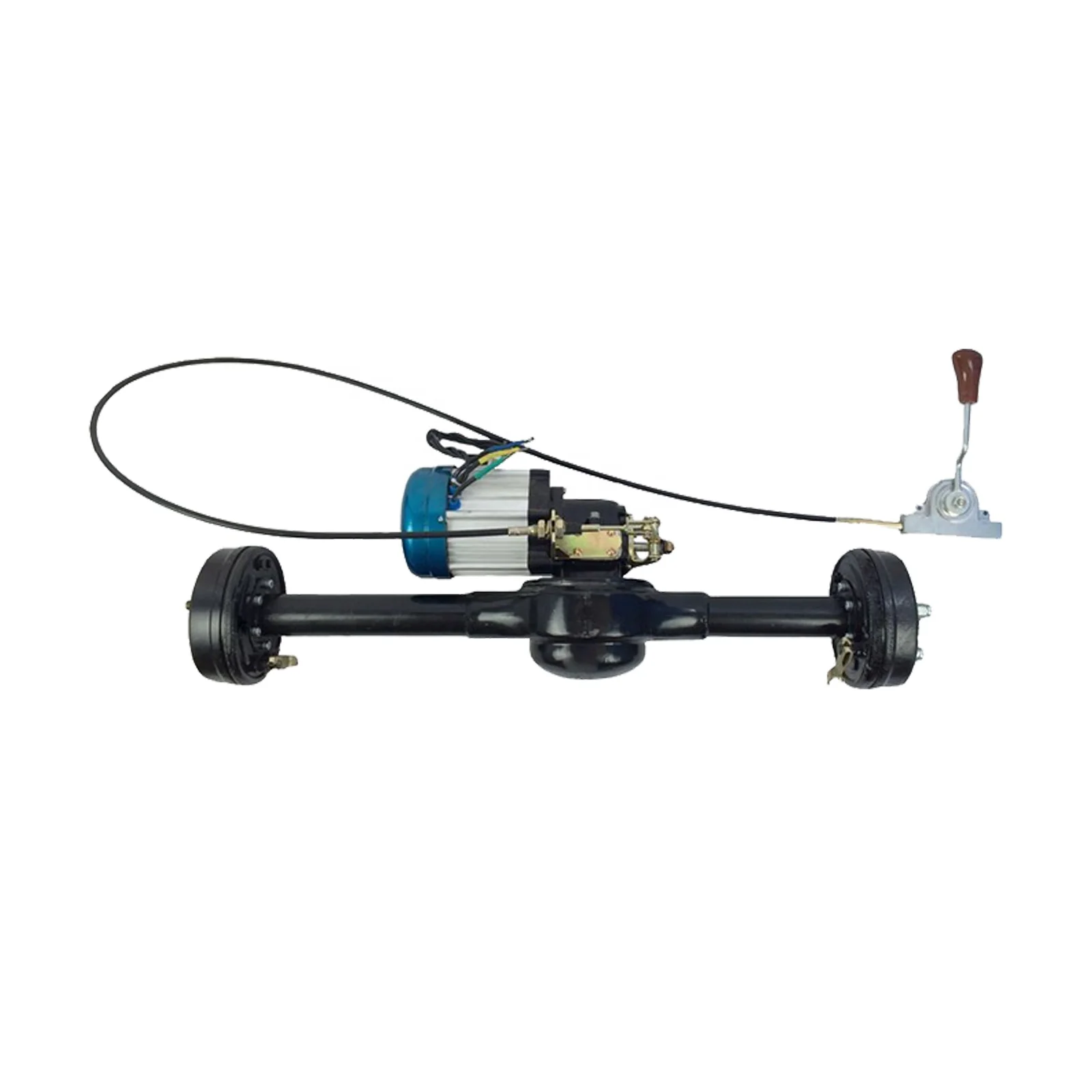 

Electric motor drive rear axle tricycle transmission