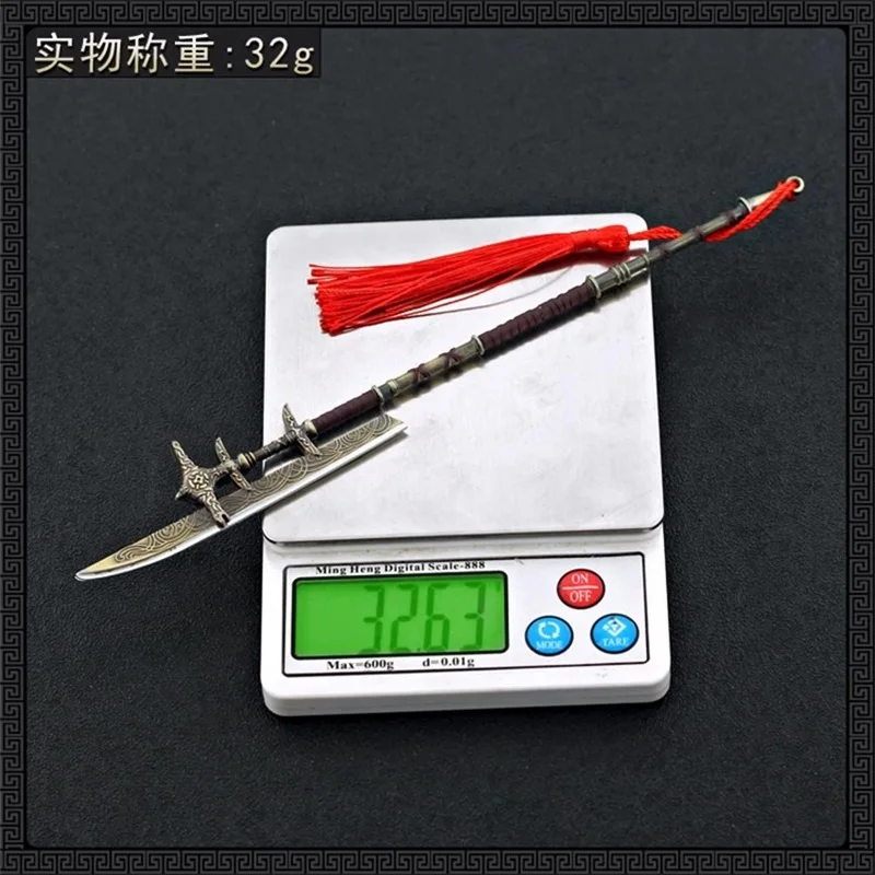 1/6 22CM Soldier Miniature Cold Weapons Halberd Model Toy Accessories Fit 12'' Action Figure Body In Stock