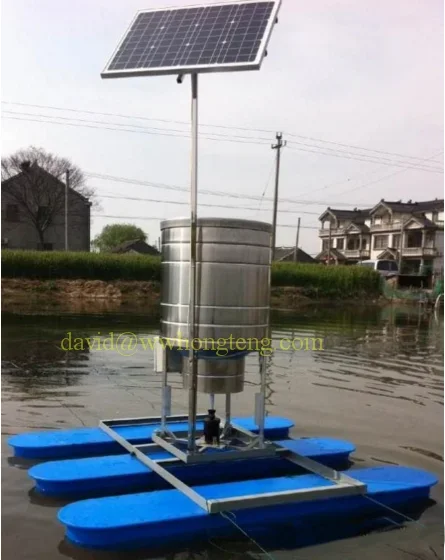 automatic 360 degree Stainless steel automatic Fish Feeder for Aquaculture