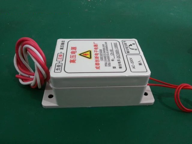 Alimentatore ad alta tensione da 50 W per purificatore del sistema di aria fresca Alimentatore del purificatore d'aria Uscita a tensione costante 10KV CX50
