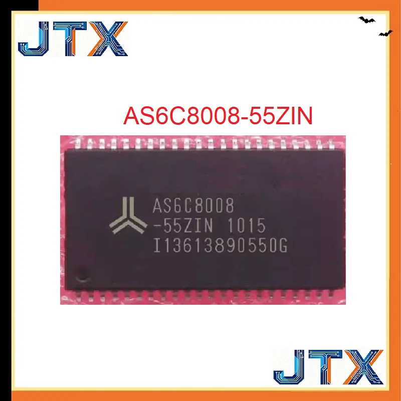 5-10PCS/LOT AS6C8008-55ZIN TSOP-44