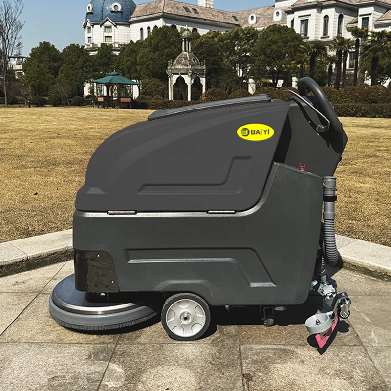 

Professional Commercial Electric Industrial Cleaner Scrubber Floor Machine 24V Walk-Behind New Condition for Burnishing