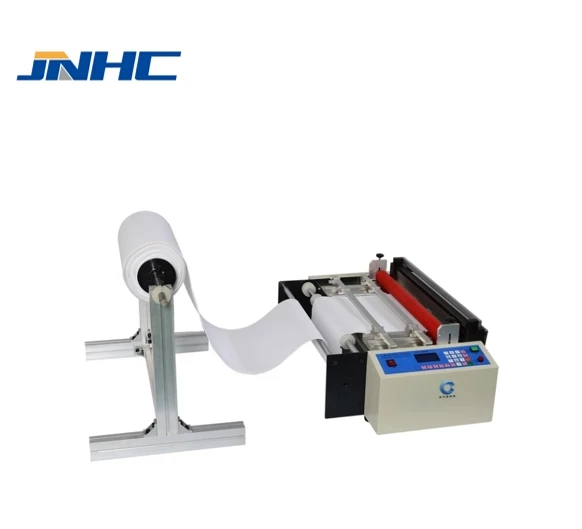 

Automatic Desktop Pvc Pu Vinyl Roll Sheet Cutting Machine Industrial High Efficiency Aluminum Foil Plastic Paper Cutting Machine