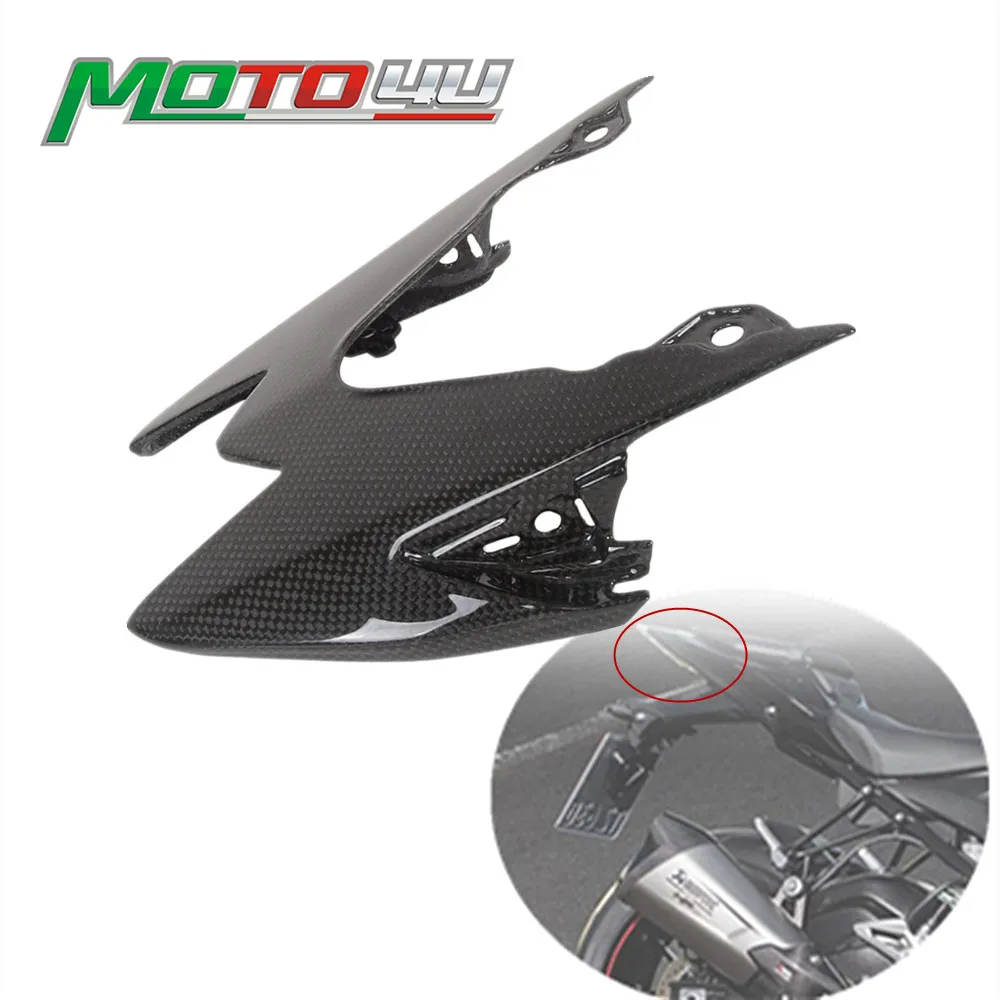 

MOTO4U For BMW S1000R S1000RR 2014 2015 2016 2017 2018 100% Carbon Fiber Seat Tail Light Panel Cover Fairing Tail Light Cover