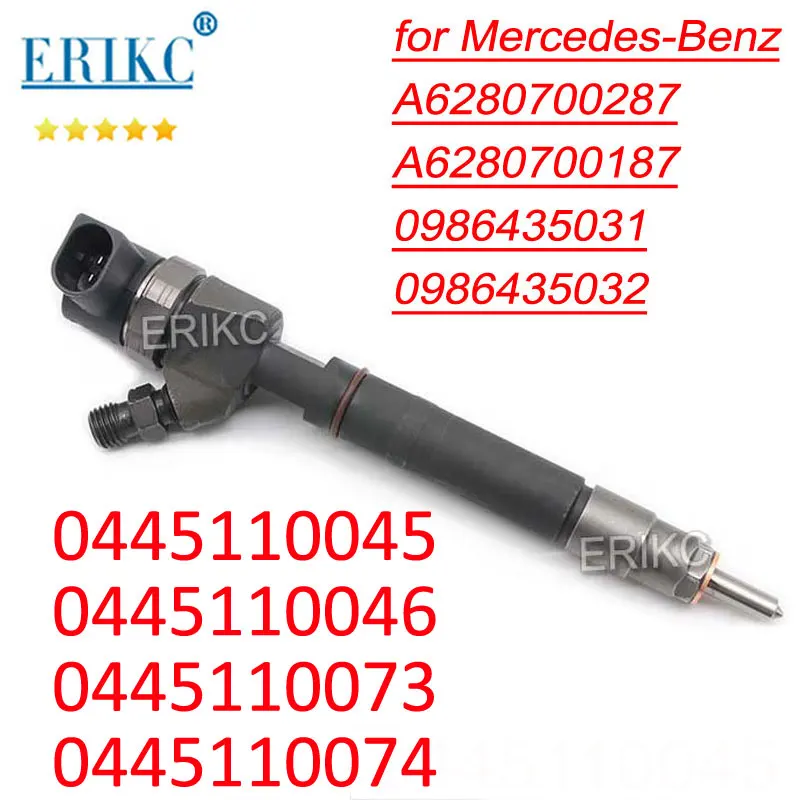 A6280700287 Diesel Injection Sprayer 0445110045 0445110046 Fuel Injector Nozzle 0445110073 for Bosch Mercedes-Benz A6280700187