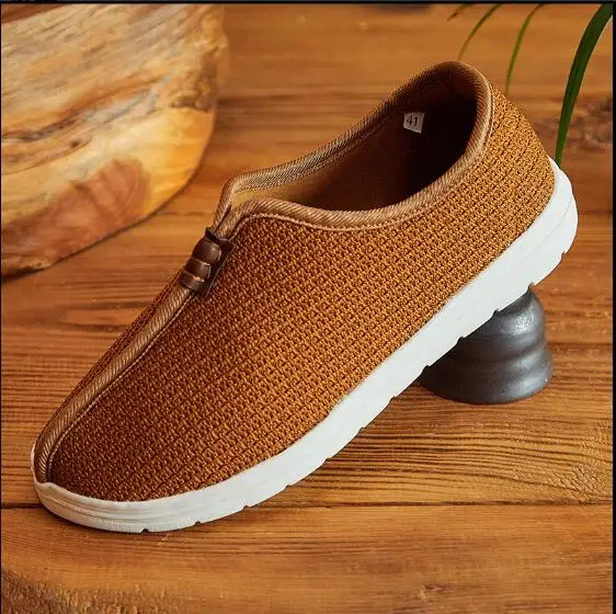 Summer Zen Buddhist Meditation Shoes Breathable Shaolin Chinese Monk Vintage Mesh Soft